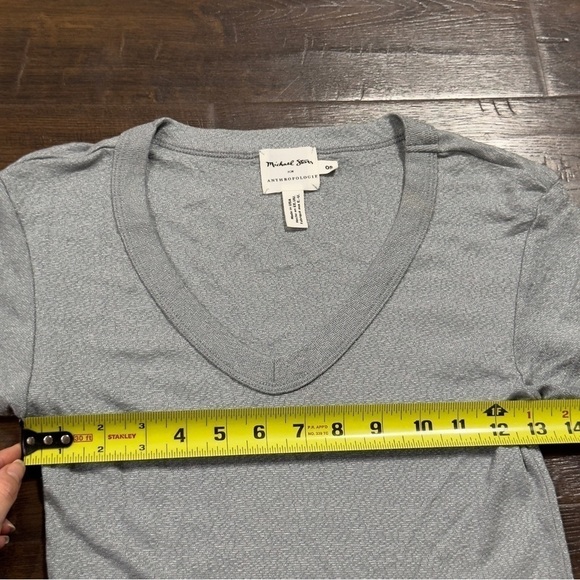 Michael Stars by Anthropologie Short Sleeve Top OS Women - Picture 7 of 7